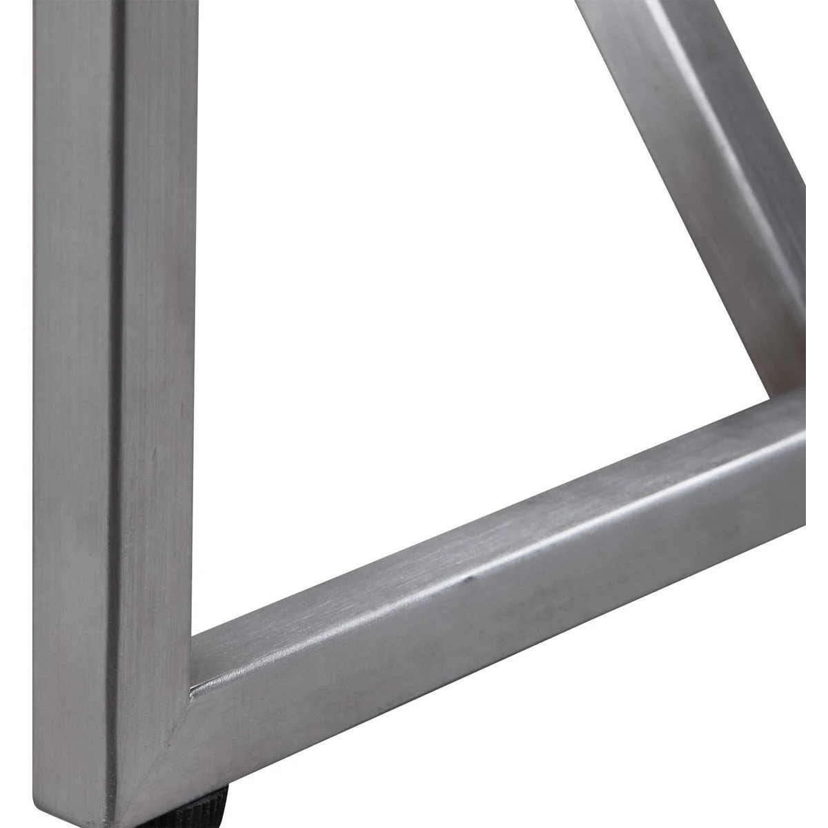 Uttermost Abaya White With Gray Distressing Modern Console Table - Image 7