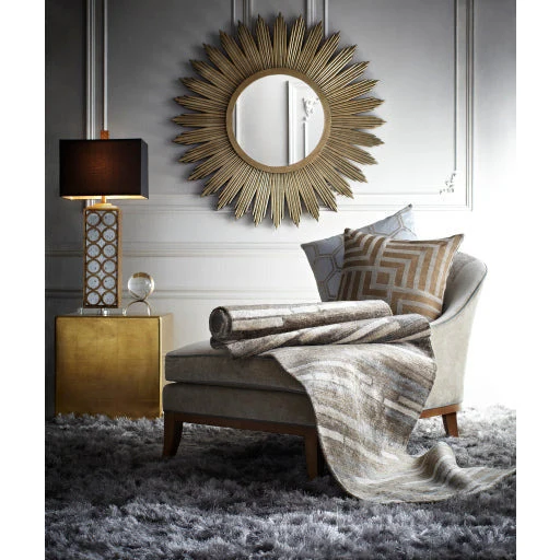 Surya Wall Decor & Mirrors Altair Modern Wall Mirror Gold Finish MRR-1006 - Image 7