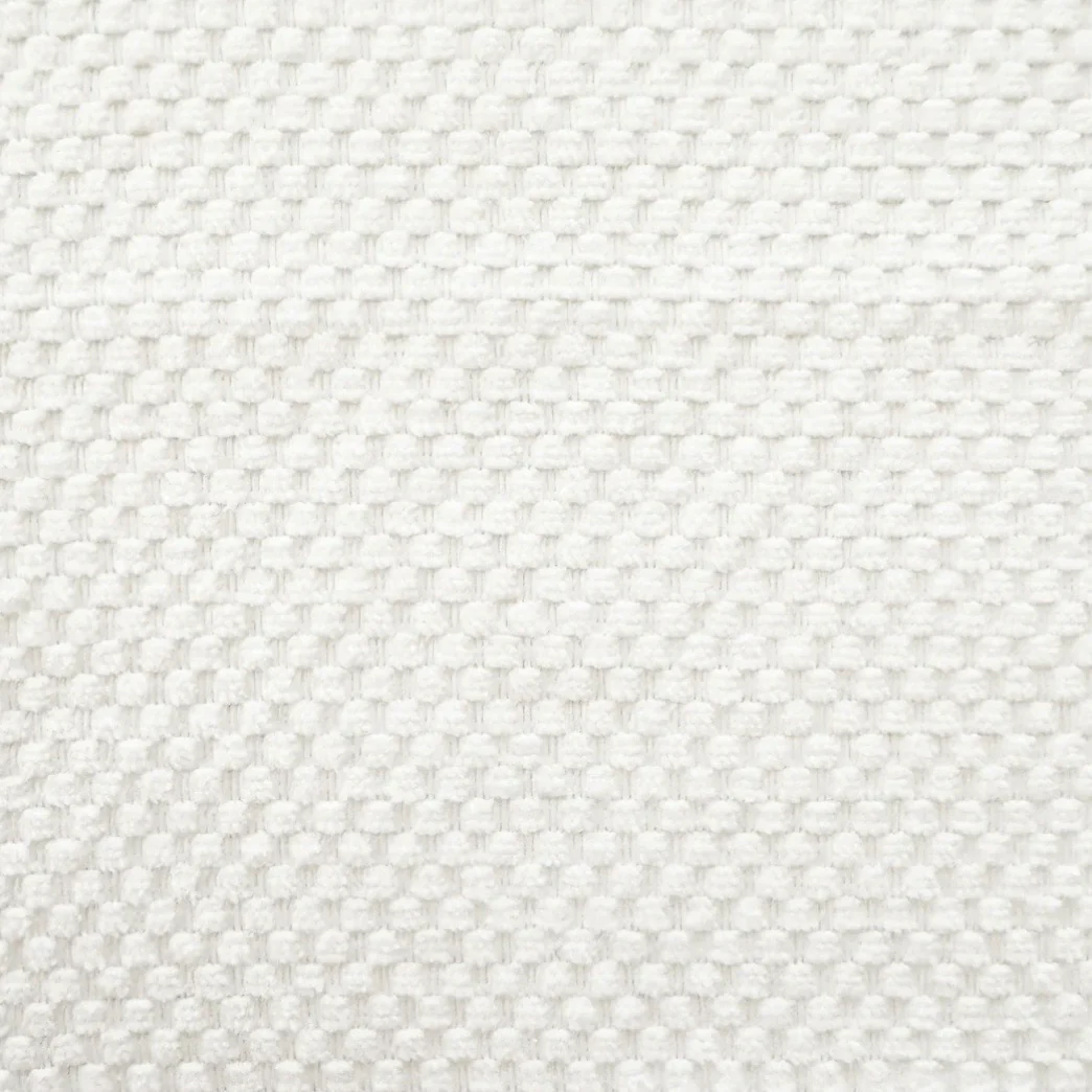 Anaya Home Shoreline Grid Indoor & Outdoor Pillow ~ Bright White ~ Available In 14 x 20, 20 x 20, And 24 x 24 - Image 3