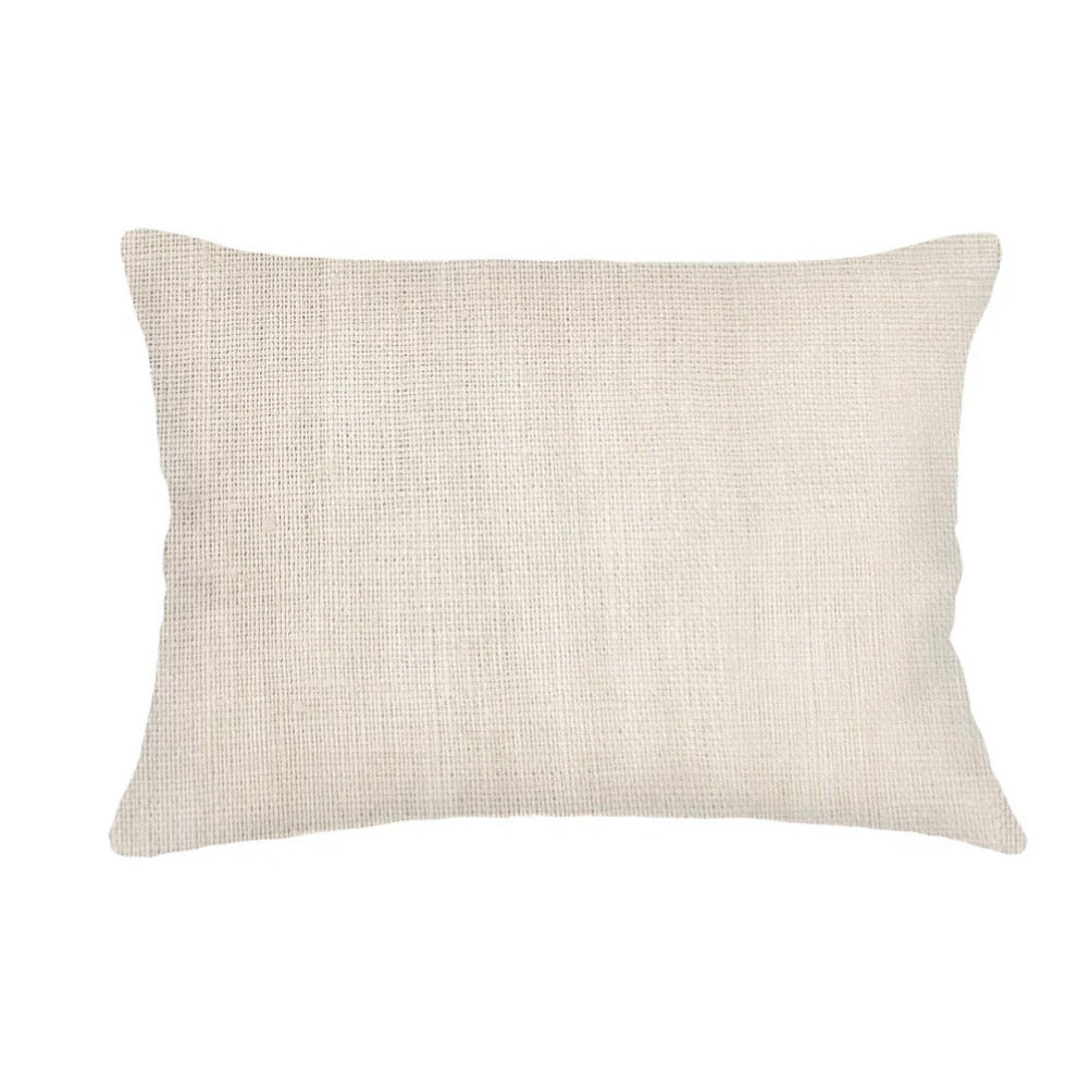 Anaya Home So Soft Linen Natural Beige Lumbar Pillow 14x20 With Down Insert ~ DREAMY BEDDING SALE ~ Limited Quantity - Image 2