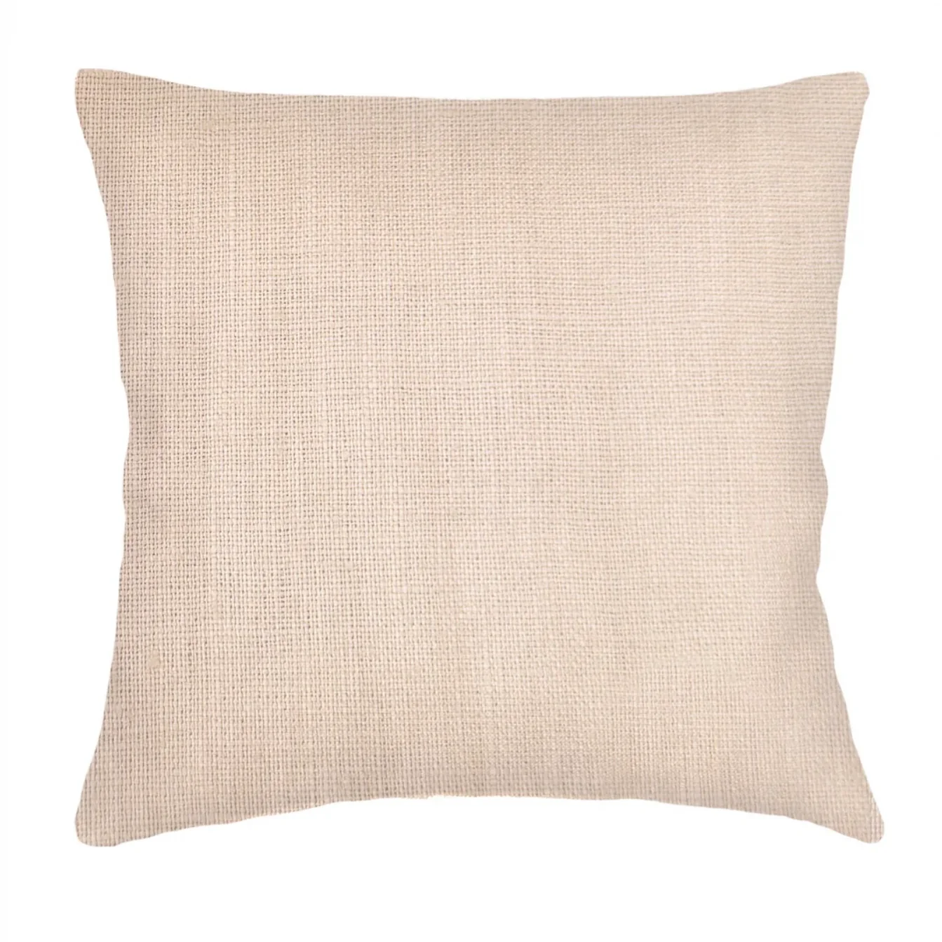Anaya Home So Soft Linen Sandy Beige Pillow 20x20 With Down Insert