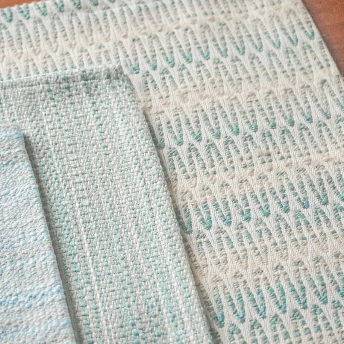 Anaya Home Summer Twist Aqua Indoor Outdoor Placemat - Image 10