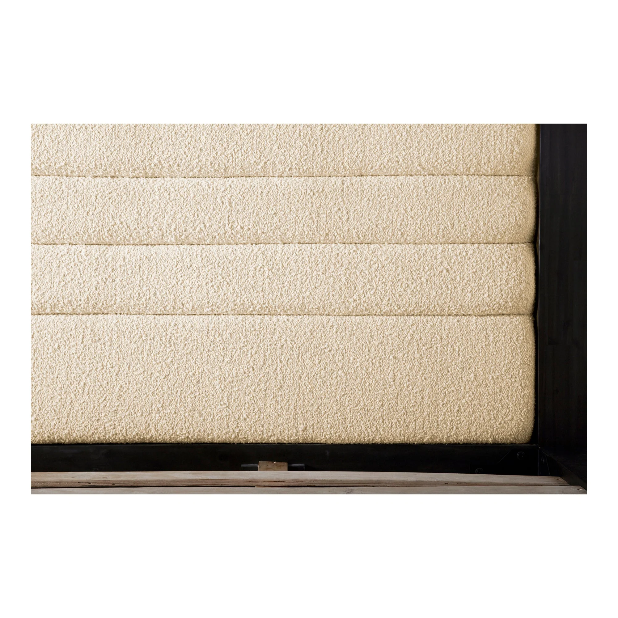 Moe's Home Collection Ashcroft Channeled Upholstered King Size Bed - Image 7