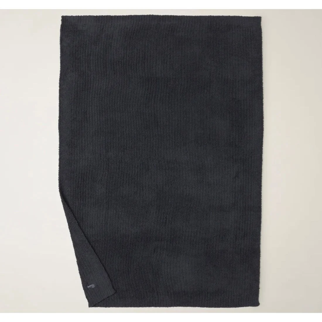 Barefoot Dreams CozyChic Carbon Ribbed Throw Blanket - Image 2