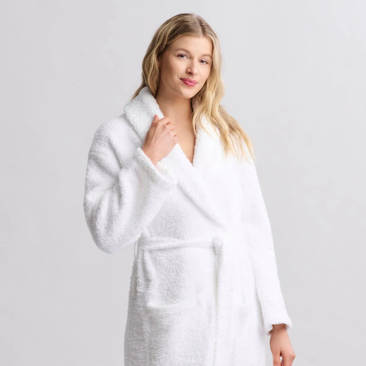 Barefoot Dreams Cozychic Adult Robe ~ White ~ Available in 4 Sizes ~ IN-STORE PURCHASE ONLY