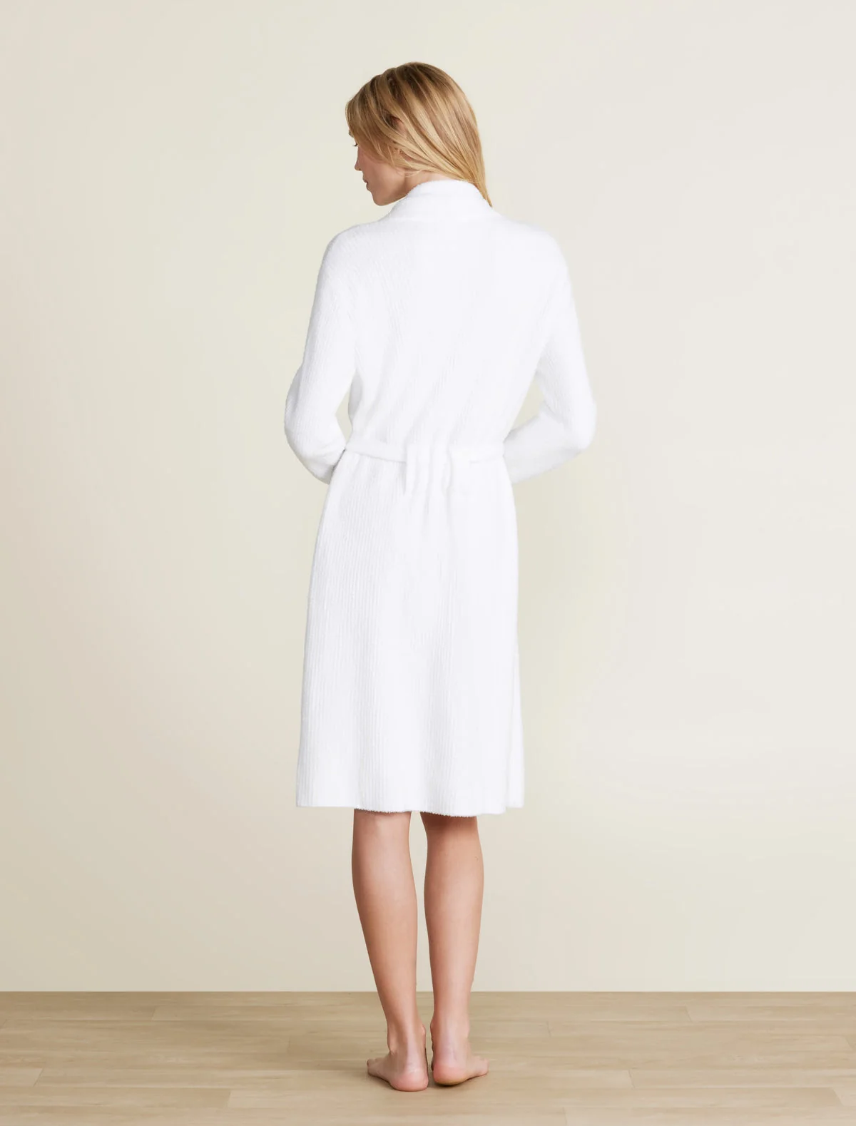 Barefoot Dreams CozyChic Lite Ribbed Robe ~ Sea Salt ~ Available In 3 Sizes ~ IN-STORE PURCHASE ONLY - Image 3