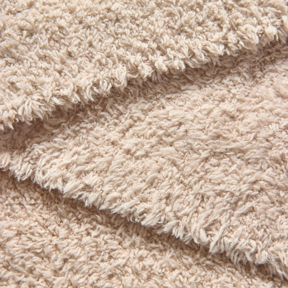 Barefoot Dreams CozyChic Sofa Blanket ~ Stone - Image 4