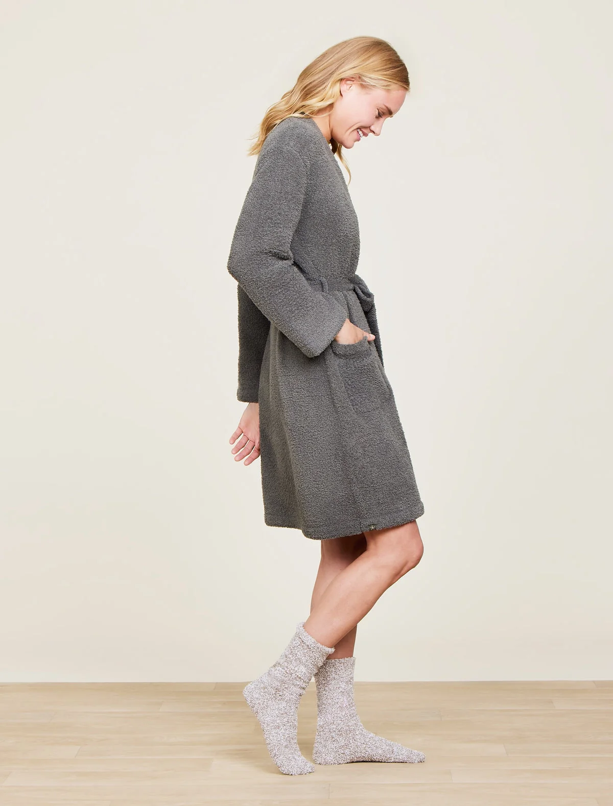 Barefoot Dreams Cozychic Solid Robe ~ Olive Branch ~ Available In 3 Sizes ~ IN-STORE PURCHASE ONLY - Image 2