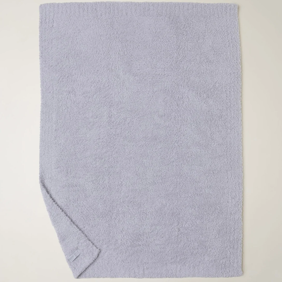 Barefoot Dreams CozyChic Stroller Baby Blanket ~ Oyster - Image 3