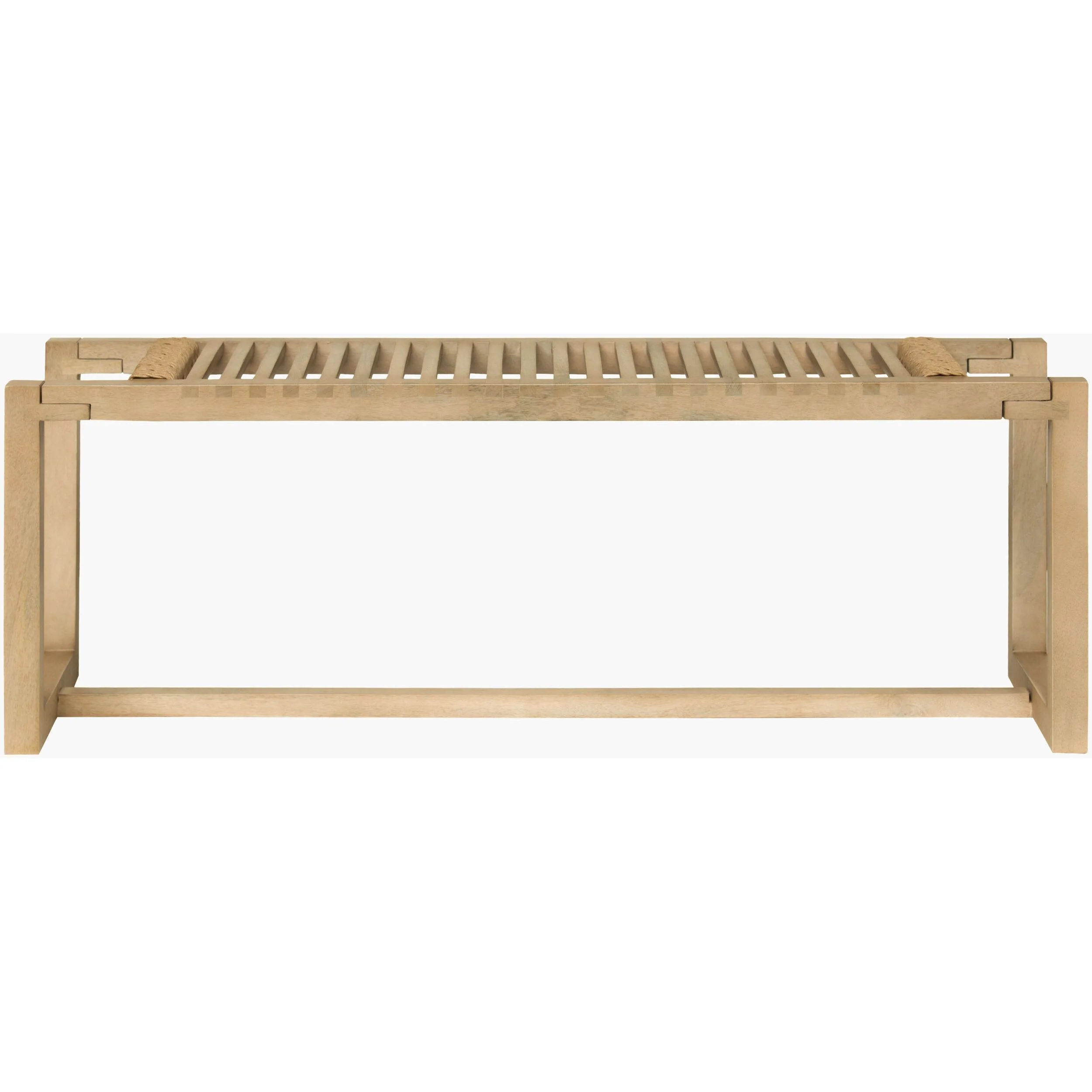 Becki Owens x LIVABLISS Aldeano Mango Wood Bench - Image 5