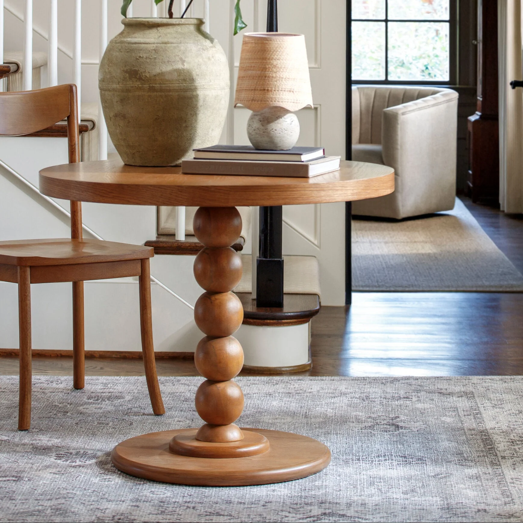 Becki Owens x LIVABLISS Del Ray Round Wood Dining Table - Image 4