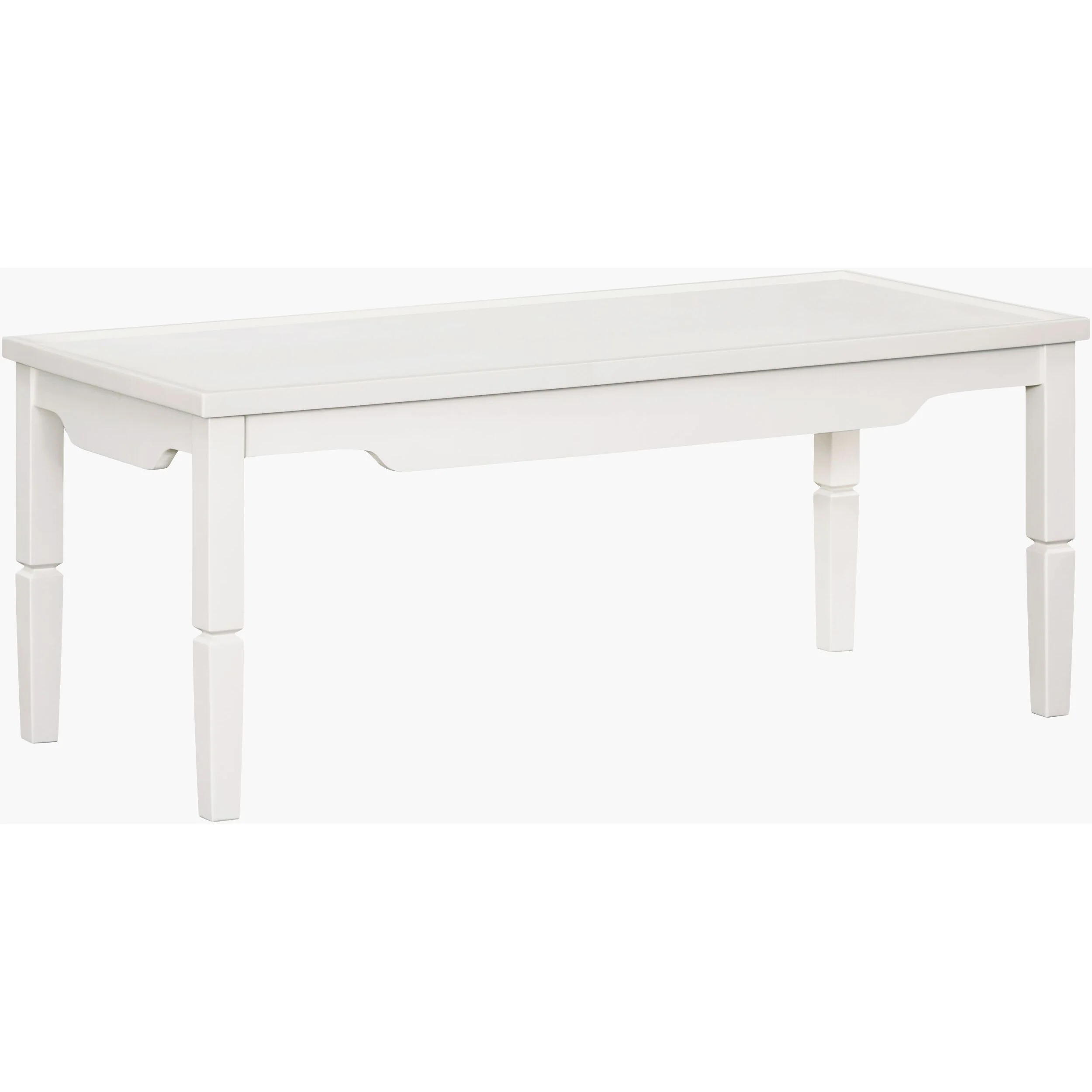 Becki Owens x LIVABLISS Doheny Coffee Table in White - Image 3