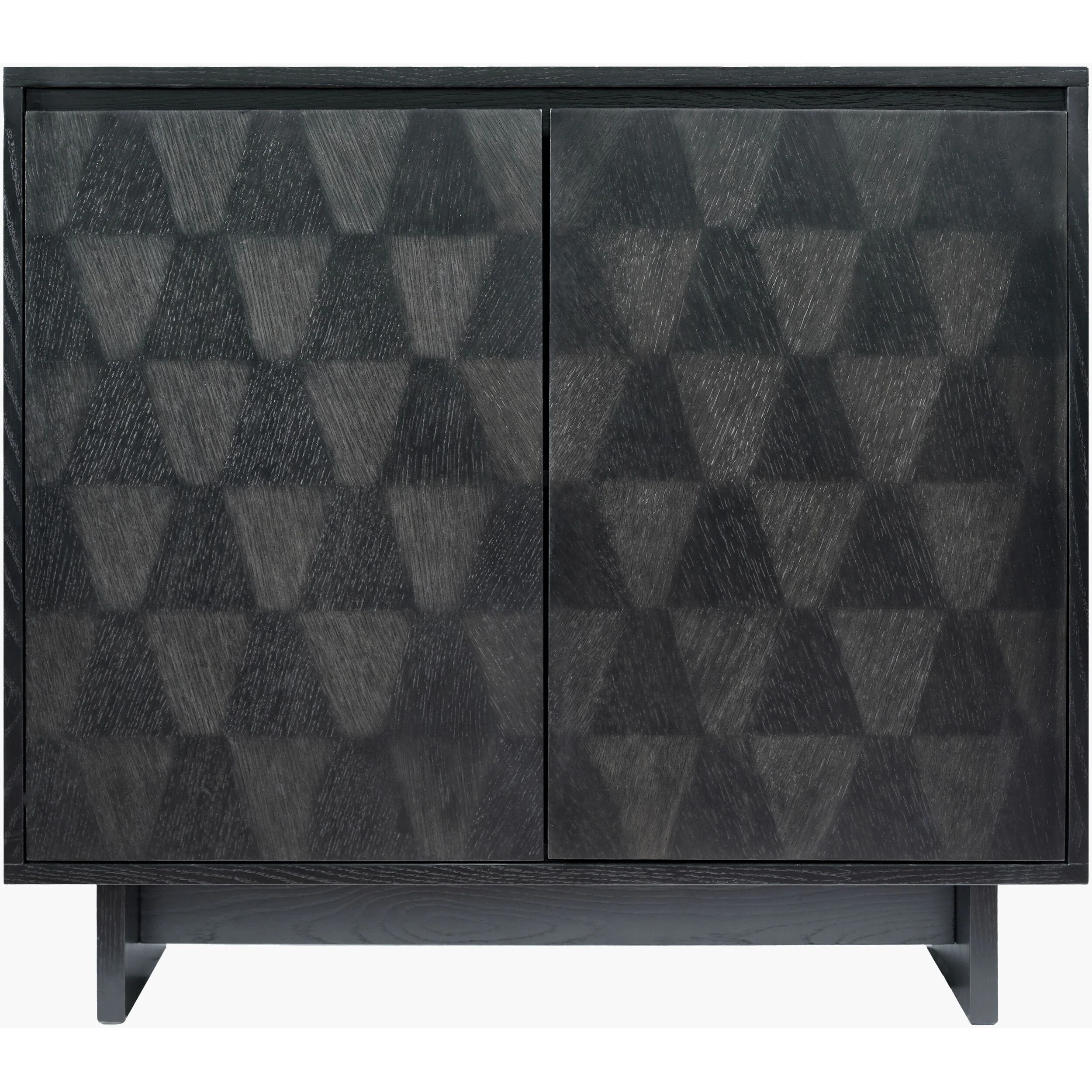 Becki Owens x LIVABLISS Ventana Wood Cabinet in Black Oak - Image 2