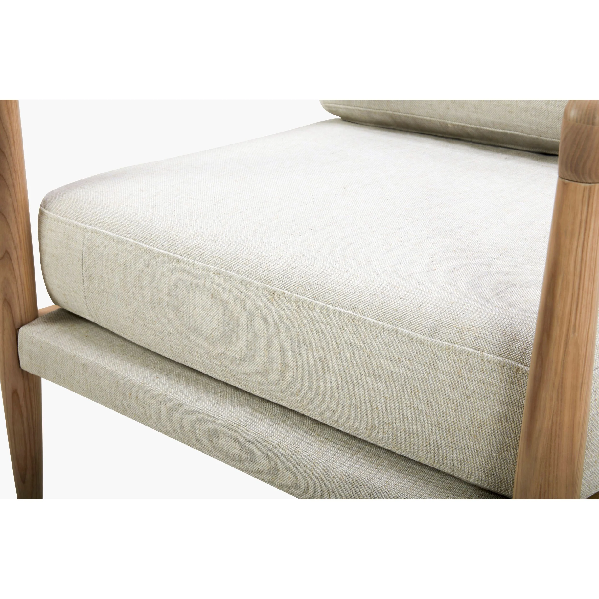 Becki Owens x SURYA Gaviota Accent Chair in Beige - Image 8