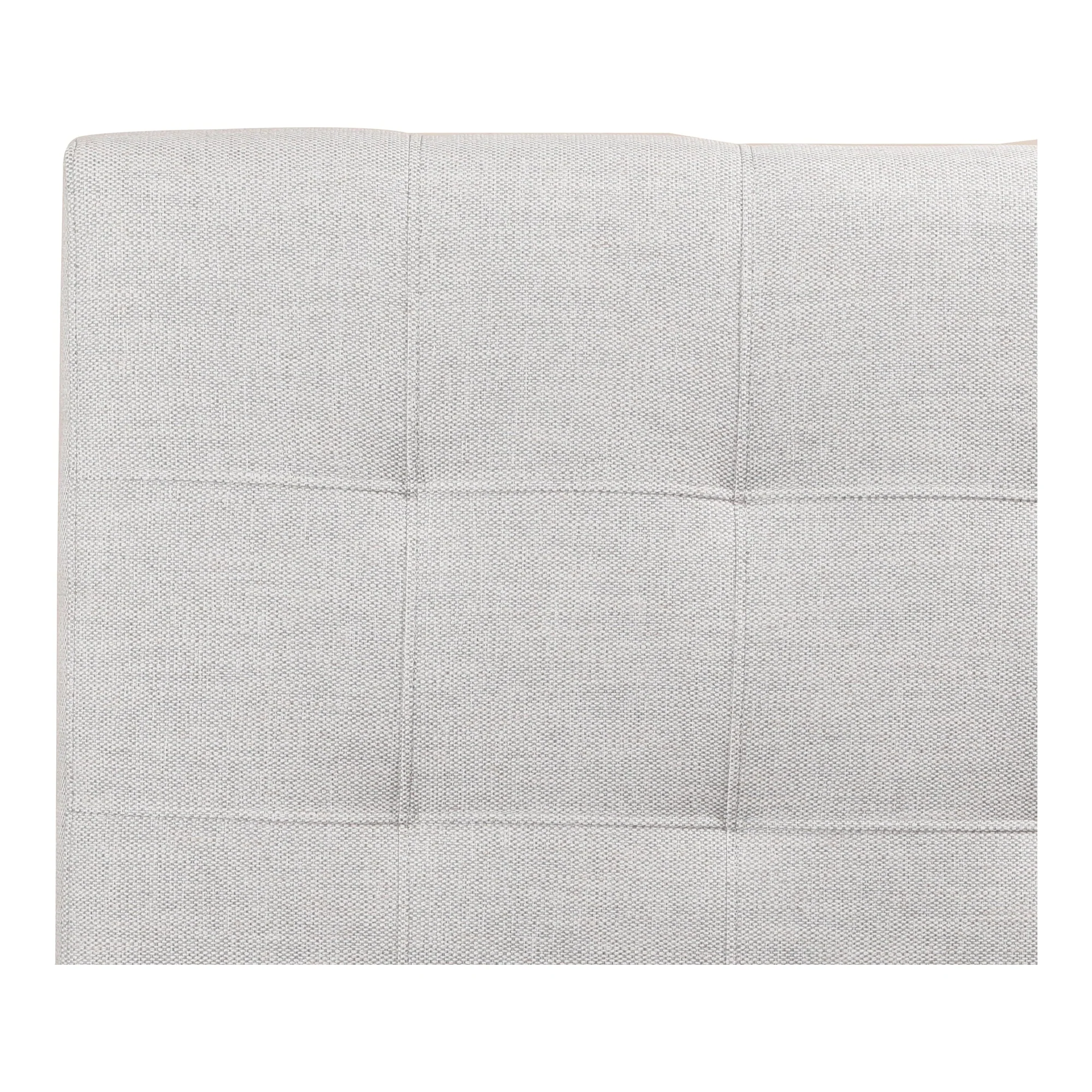 Moe's Home Collection Belle Cream Tufted Upholstered King Size Bed with Storage - Image 8
