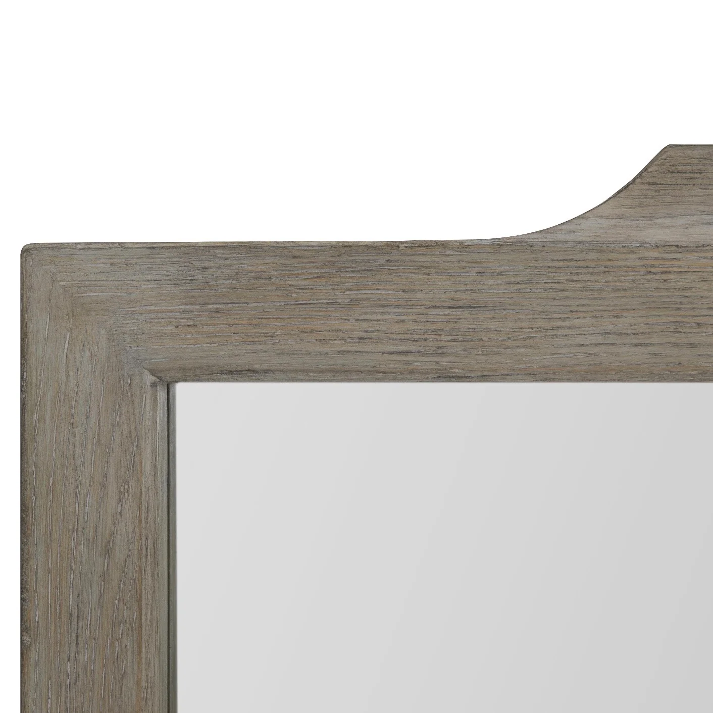Bernhardt Albion Collection Mirror ~ Pewter Finish - Image 4