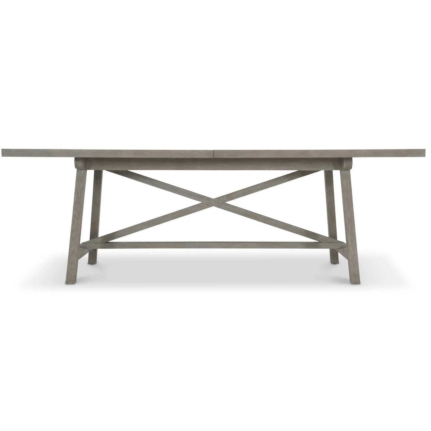 Bernhardt Albion Collection Rectangular Dining Table ~ Pewter Finish - Image 8