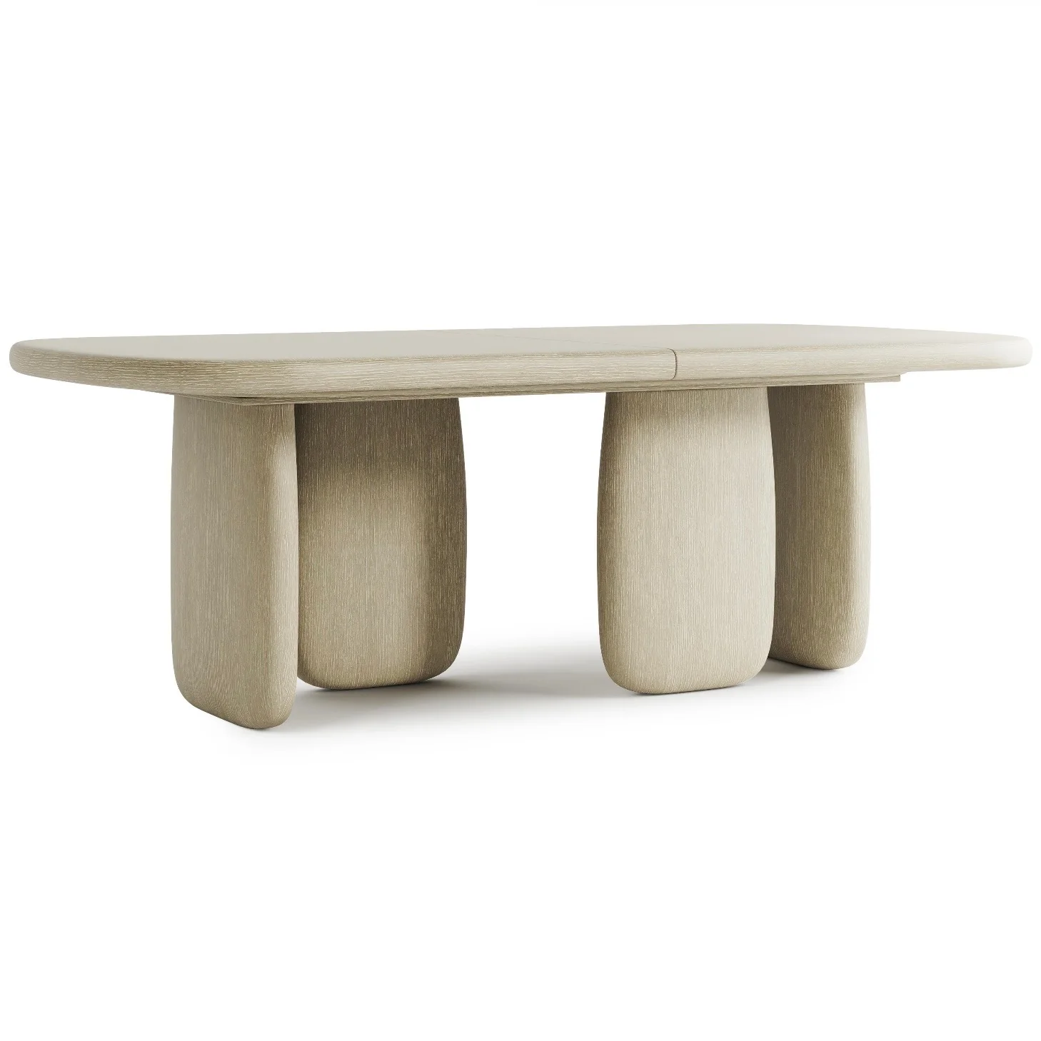 Bernhardt Arcadia Collection Rectangular Dining Table ~ Clay Finish - Image 5