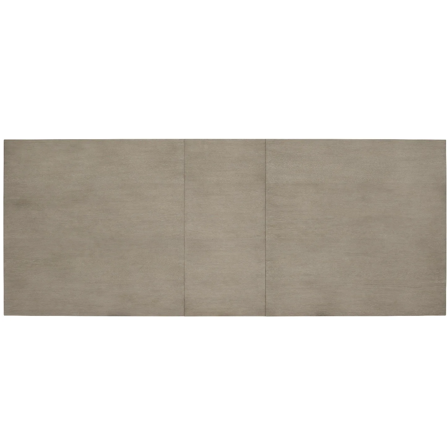 Bernhardt Linea Collection Dining Table ~ Cerused Greige Finish with Textured Graphite Base - Image 6