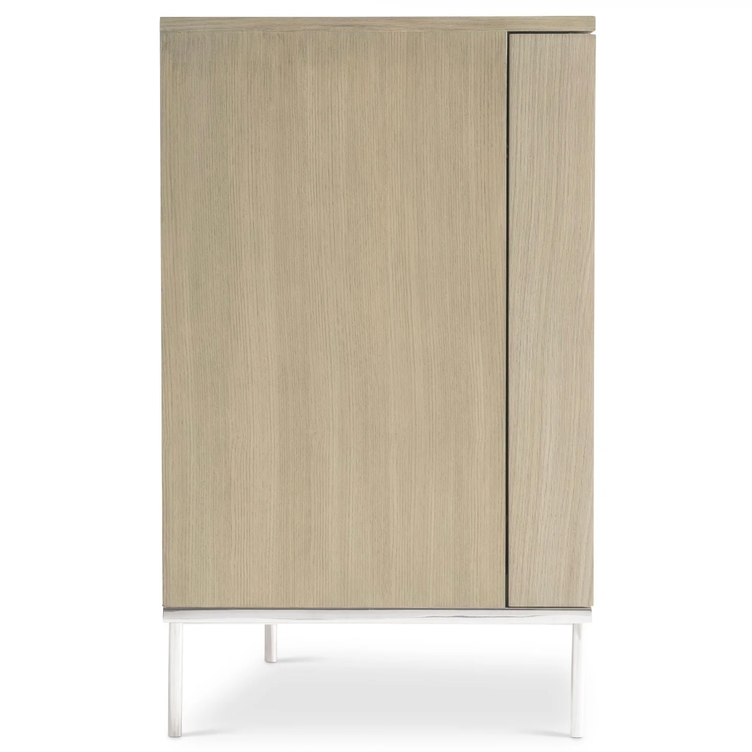 Bernhardt Modulum Collection Modern Buffet ~ Steel, Marble, White Adobe Faux Stone and Sahara Finished Wood - Image 6