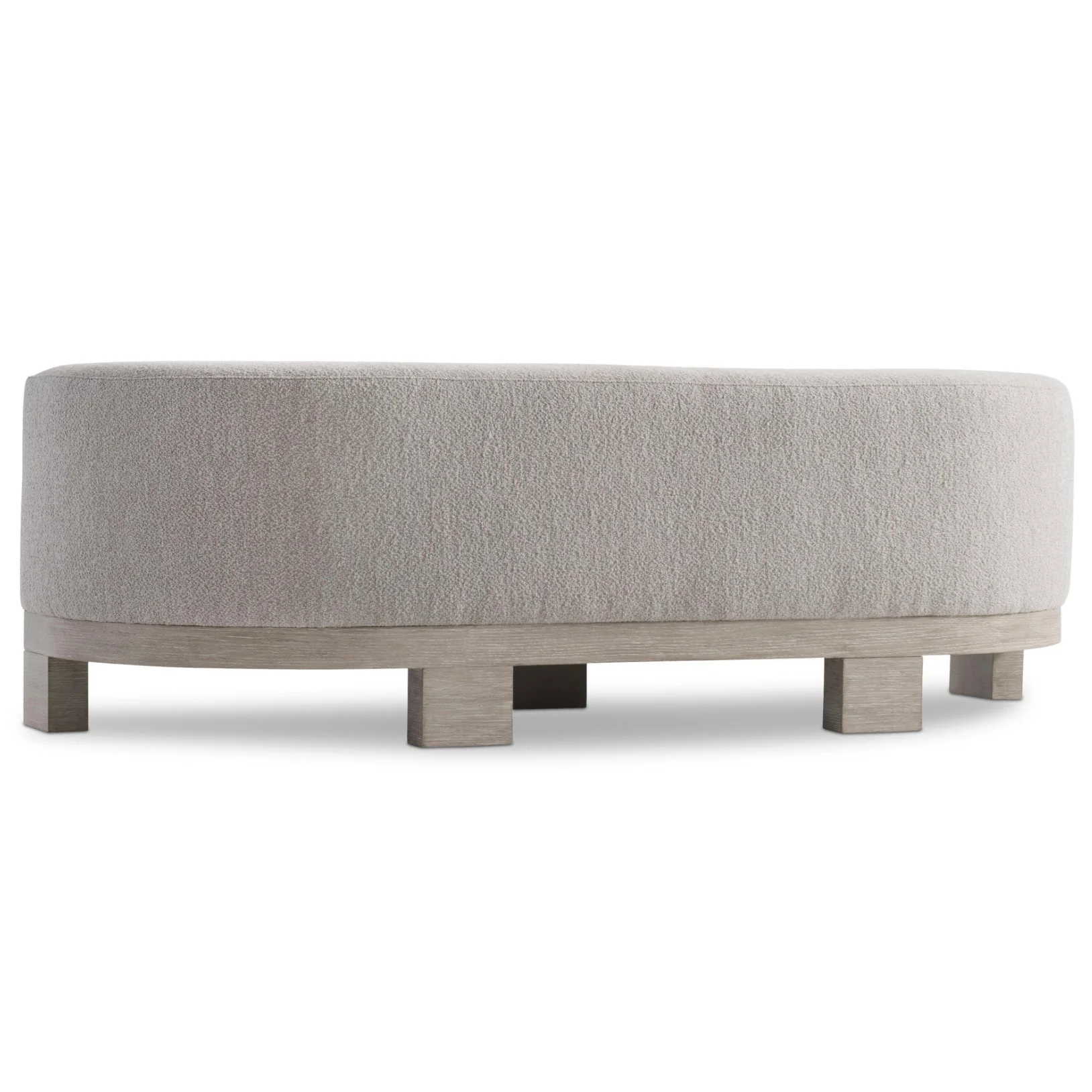 Bernhardt Prado Collection Upholstered Curved Bench - Image 2