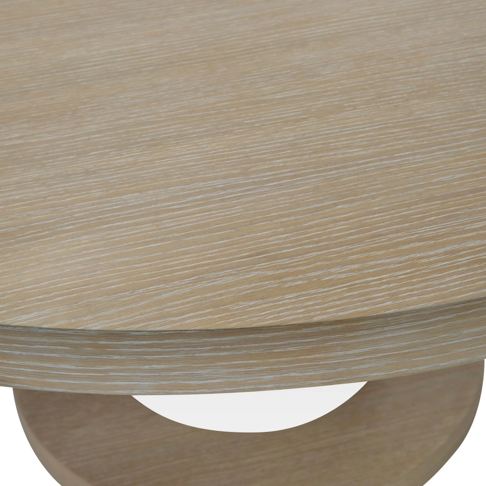 Bernhardt Solaria Collection Round Pedestal Dining Table ~ Dune Finish - Image 7