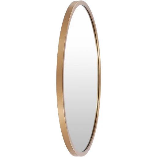Surya Wall Decor & Mirrors Carmen Modern Round Wall Mirror Gold Finish RME-001 Multiple Sizes Available - Image 21