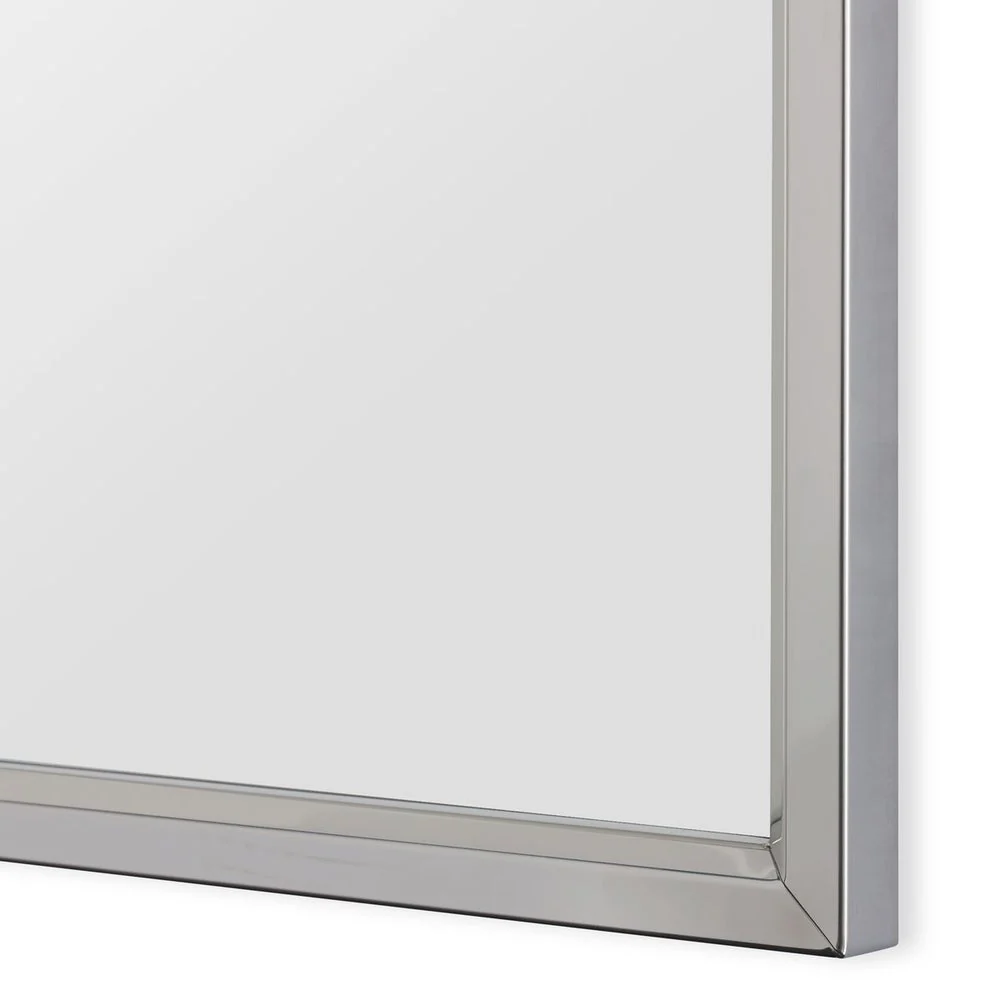 Casa Bella Living Stainless Steel Framed Mirror - Image 3