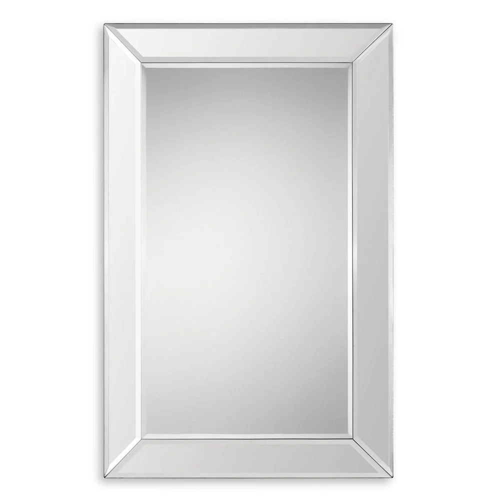 Casa Bella Living Framed By Beveled Mirror Panels Mirror - Image 6