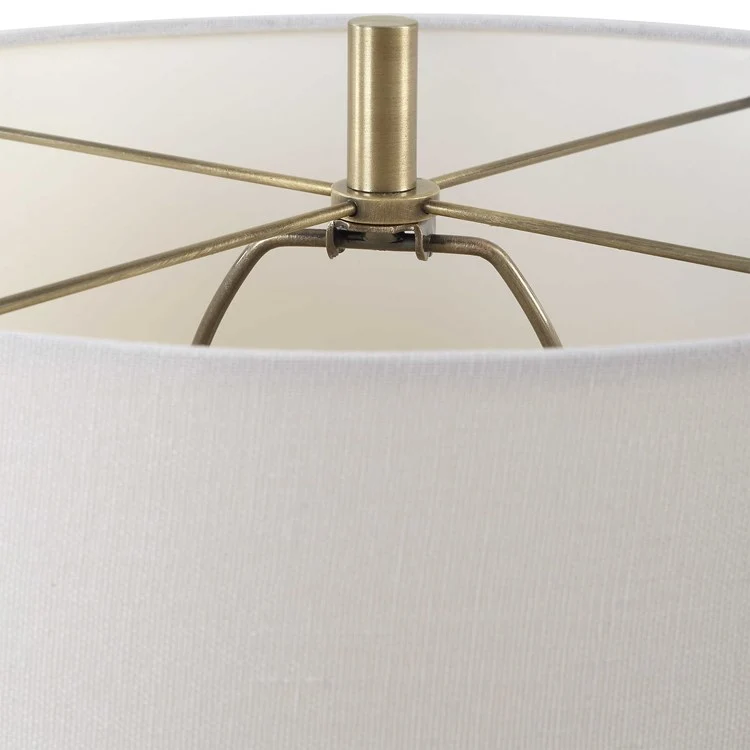 Casa Bella Living Hexagon Shaped Marble Accent Lamp - Image 6