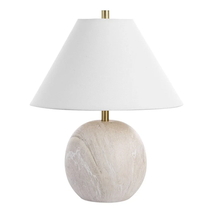 Casa Bella Living Ceramic Water Marbled Accent Lamp - Image 2