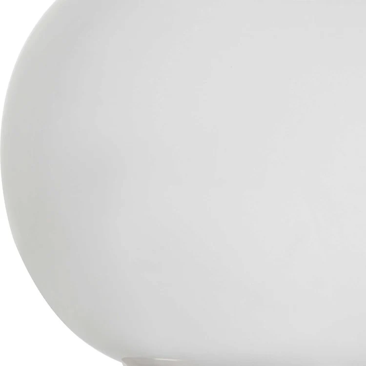 Casa Bella Living Pristine White Elegant Ceramic Table Lamp - Image 6