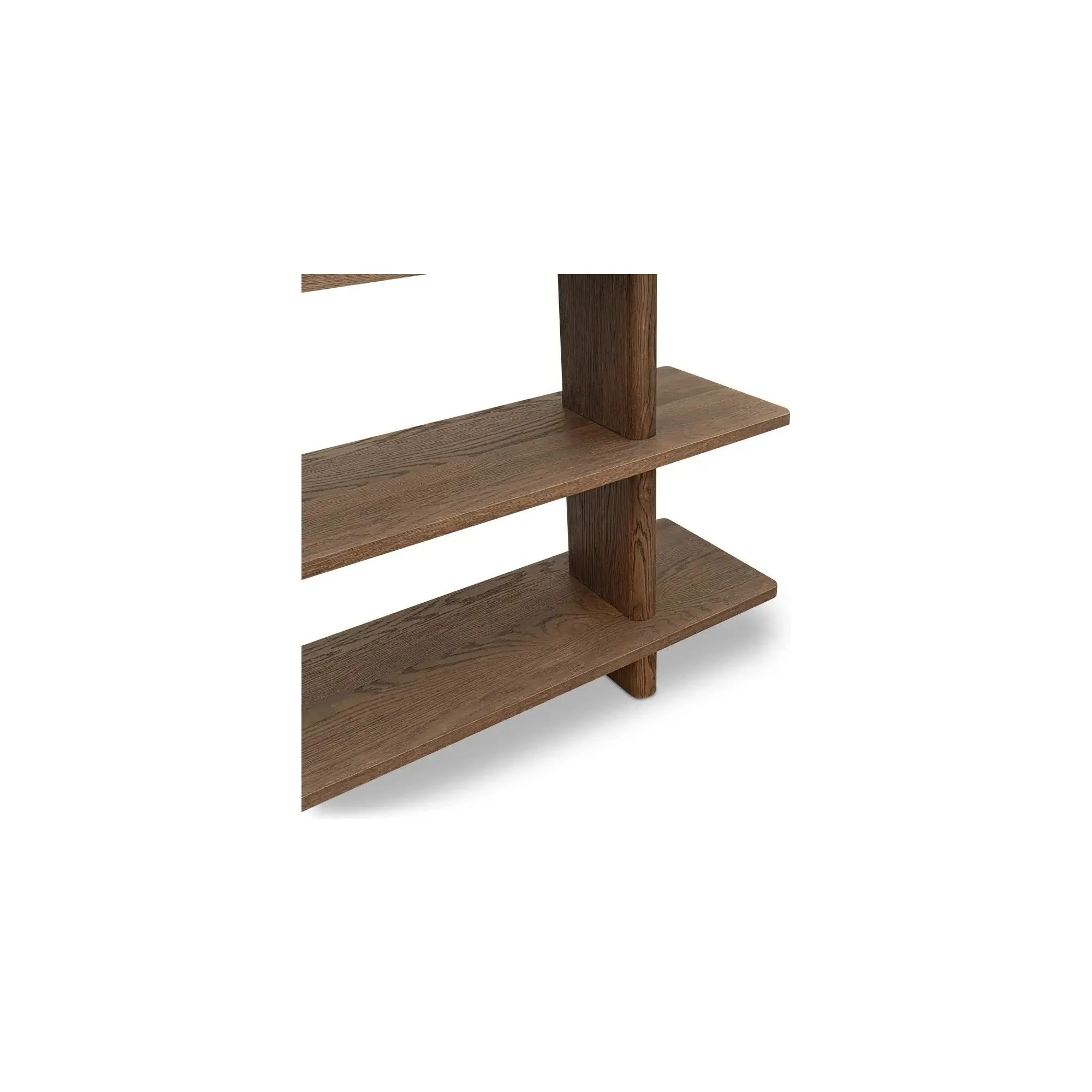 Moe’s Home Collection Casey Large Dark Brown Bookcase - Image 6