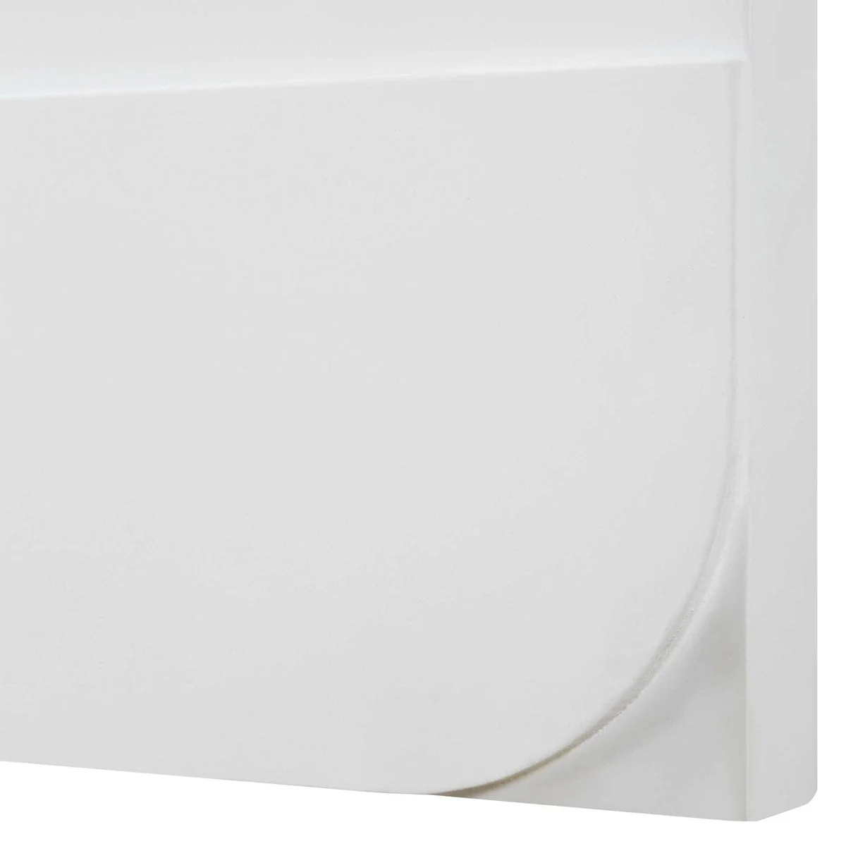 Uttermost Contours Set of 2 White Wood Wall Decor - Image 6