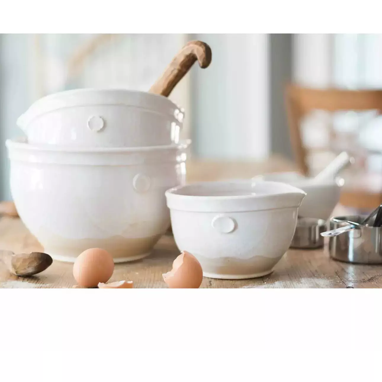 etúHOME Handthrown Pottery Collection Medium Mixing Bowl  ~ IN-STORE PURCHASE ONLY - Image 4