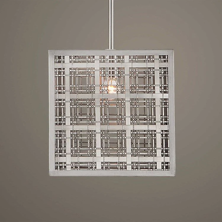Uttermost Pendleton Satin Nickel Finish Pendant Light