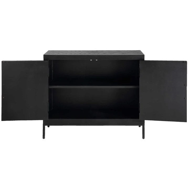 Uttermost Front Range Dark Ebony 2 Door Cabinet - Image 7