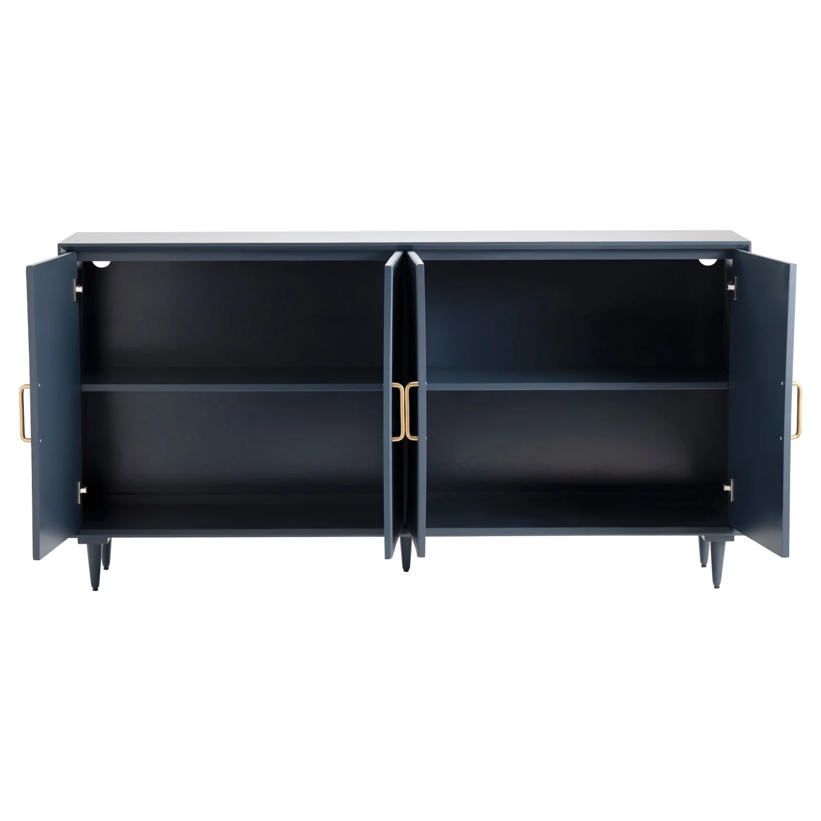 Crestview Collection Arvada Blue Acacia Finish Sideboard - Image 5
