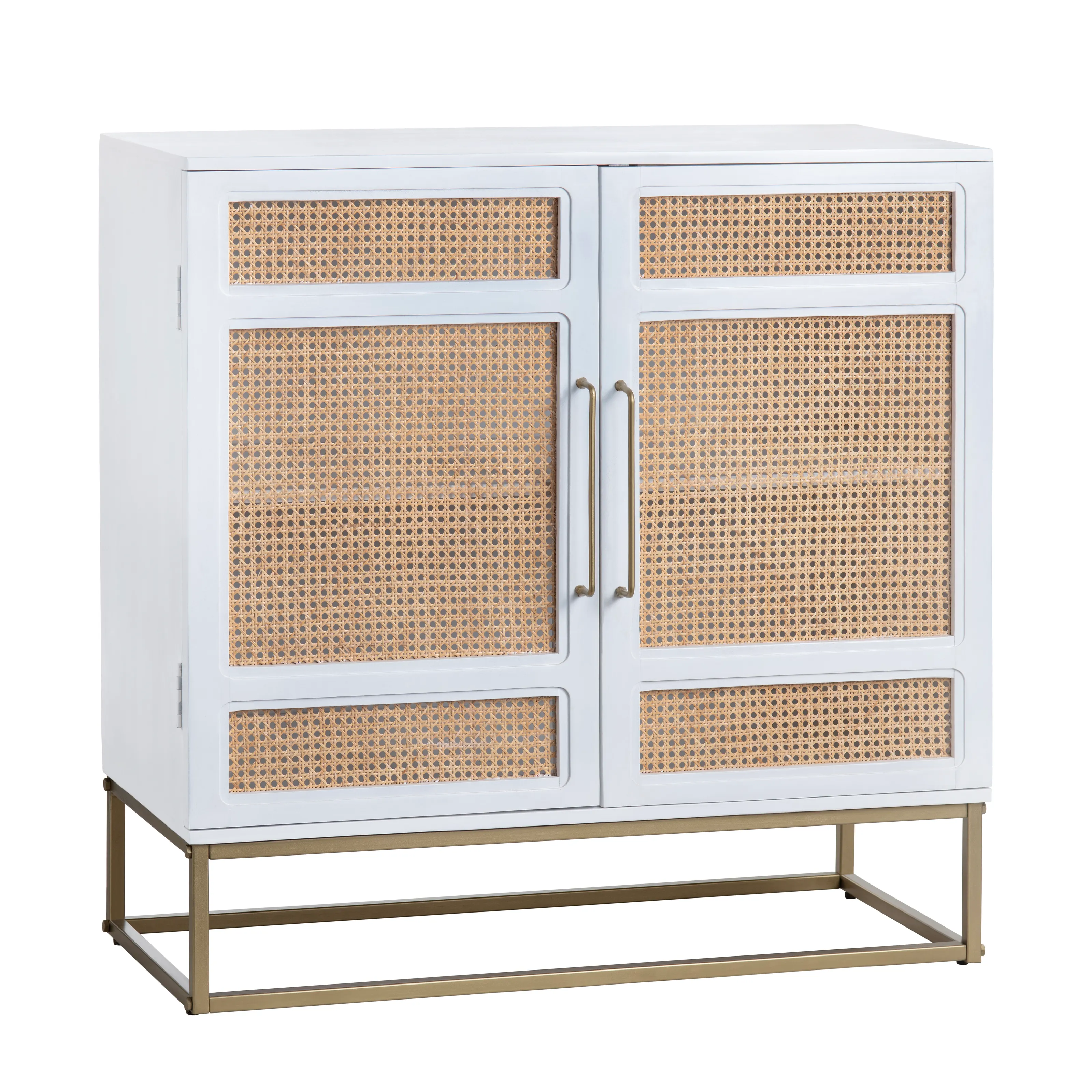 Crestview Collection Biscayne White Coastal Cabinet - Image 5