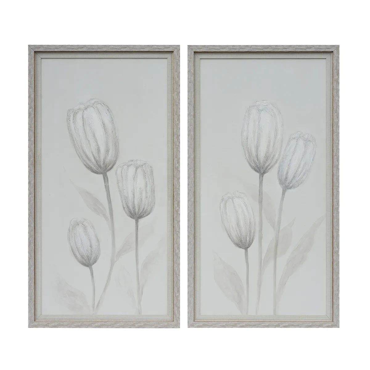 Crestview Collection Camden Hand Painted Wall Art ~ Set Of 2