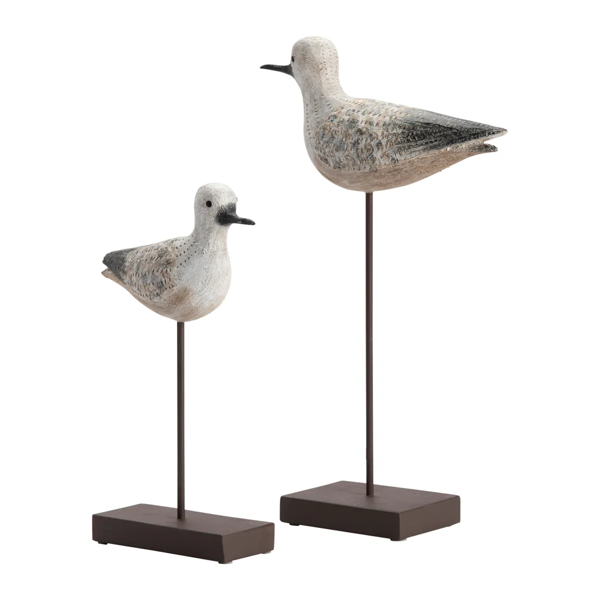 Crestview Collection Coastal Bird Statues ~ Set Of 2 - Image 3