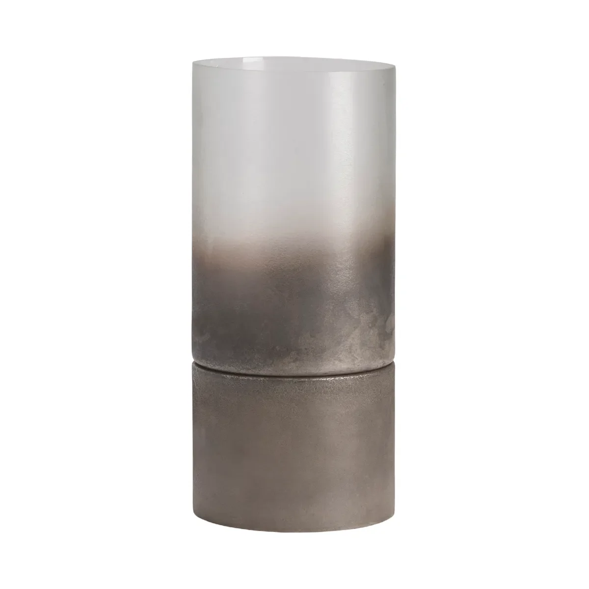 Crestview Collection Ellery Large Metallic Smoke Hurricane Globes - Image 6
