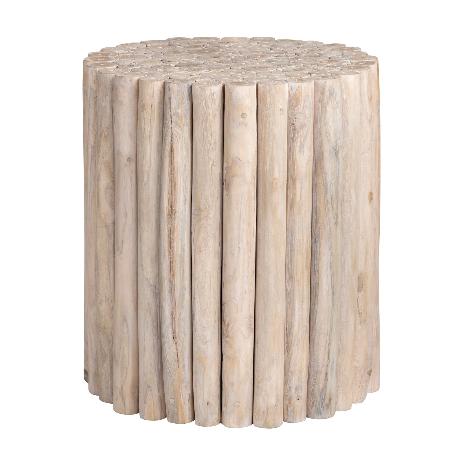 Crestview Collection Gathering Organic Modern End Table - Image 2