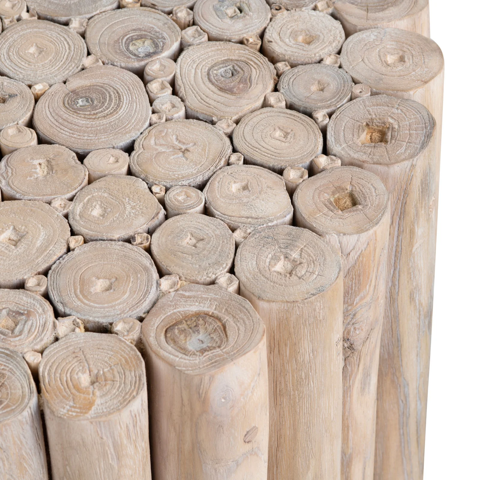 Crestview Collection Gathering Organic Modern End Table - Image 4
