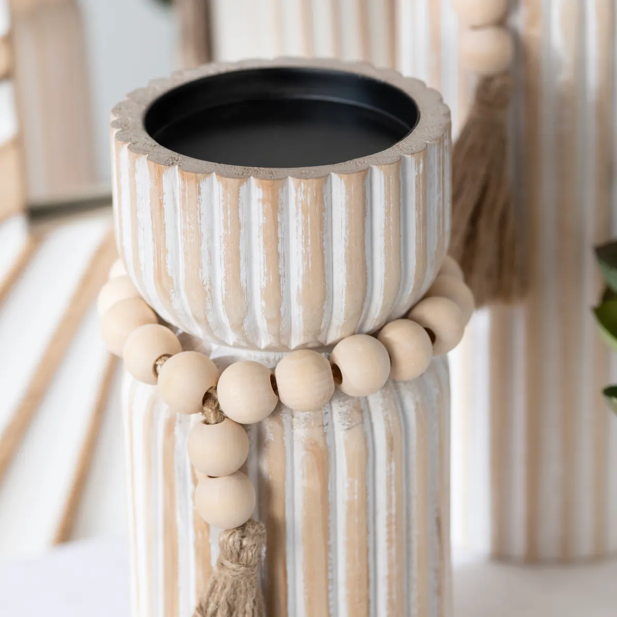 Crestview Collection Kingsley Candle Holders ~ Set Of 3 - Image 3