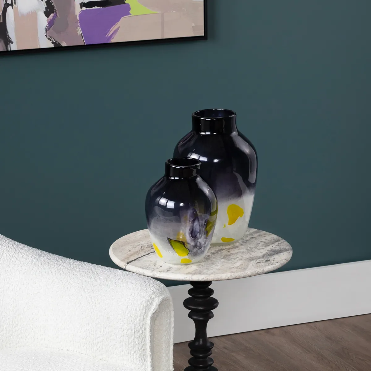 Crestview Collection Large Liesel Glass Vase
