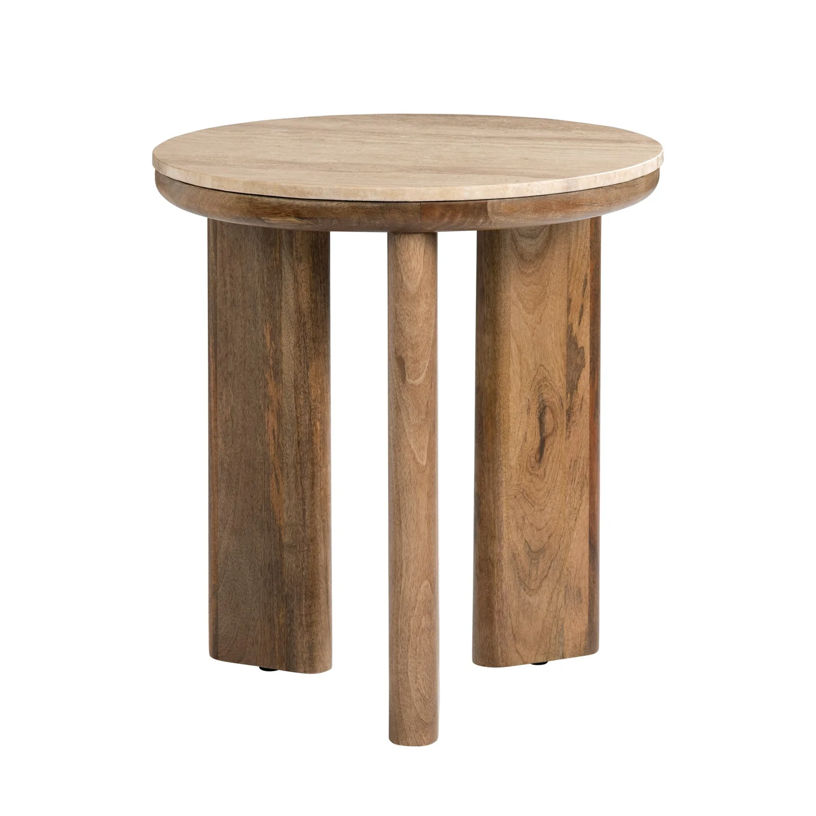 Crestview Collection Mason Round Wood End Table - Image 2