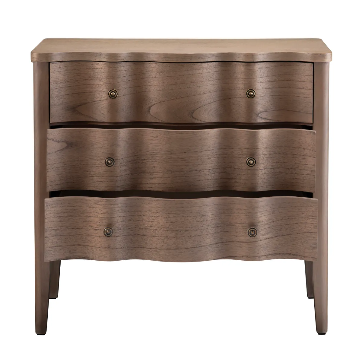 Crestview Collection Pembroke Light Brown Three- Drawer Chest - Image 4