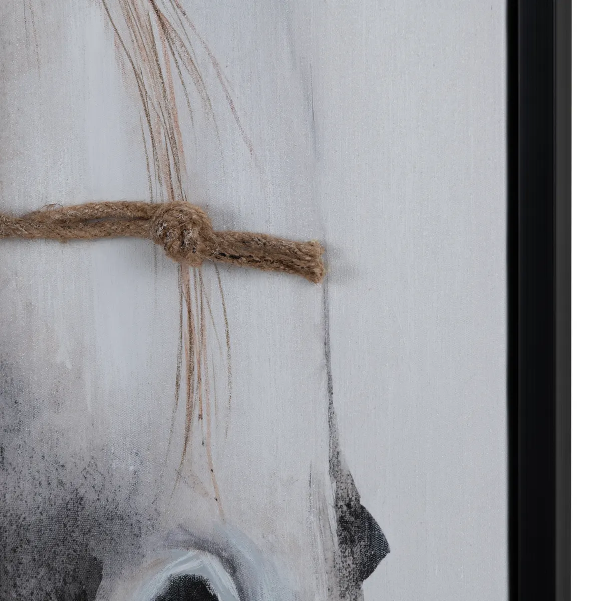 Crestview Collection Reigns Horse Hand Painted Wall Art - Image 2