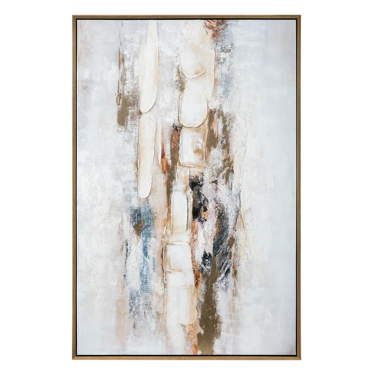 Crestview Collection Rusty Lined Wall Art - Image 2